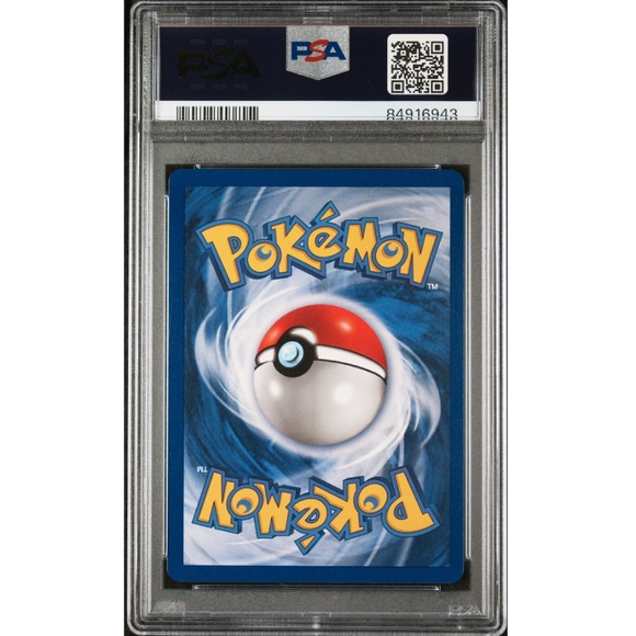 PSA 7 Leveinard Chansey Holo Rare NM 3 French Base 1st Edition Pokemon 84916943 - Picture 3 of 4